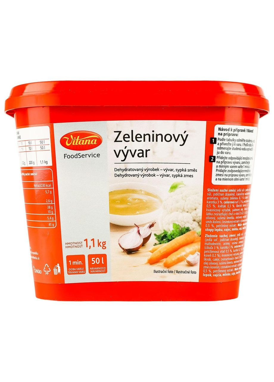 Бульйон овочевий концентрований 1,1кг Vitana (331620956)