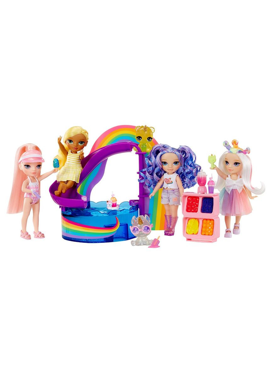 Игровой набор с куклой Радужный праздник в бассейне Rainbow High (316450832)