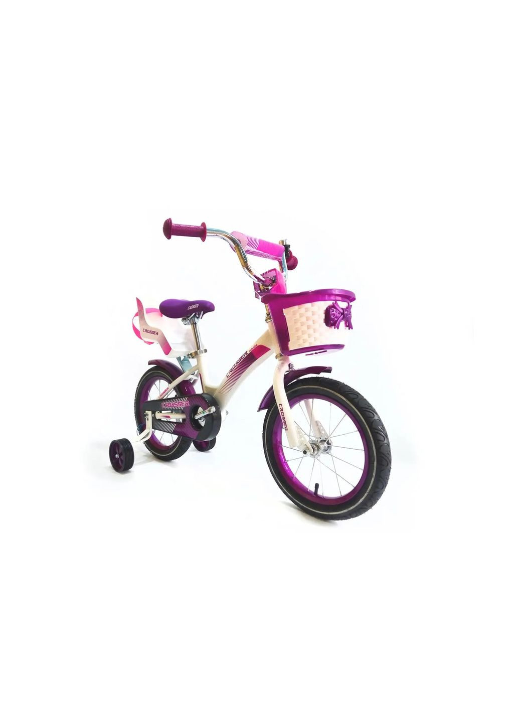 Детский велосипед KIDS BIKE Фиолетовый, 18 Crosser (267810104)