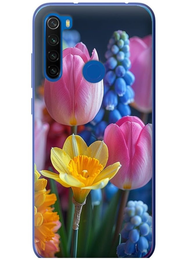 2D пластиковый чехол 'Весенние цветы' для Endorphone xiaomi redmi note 8t (285783132)