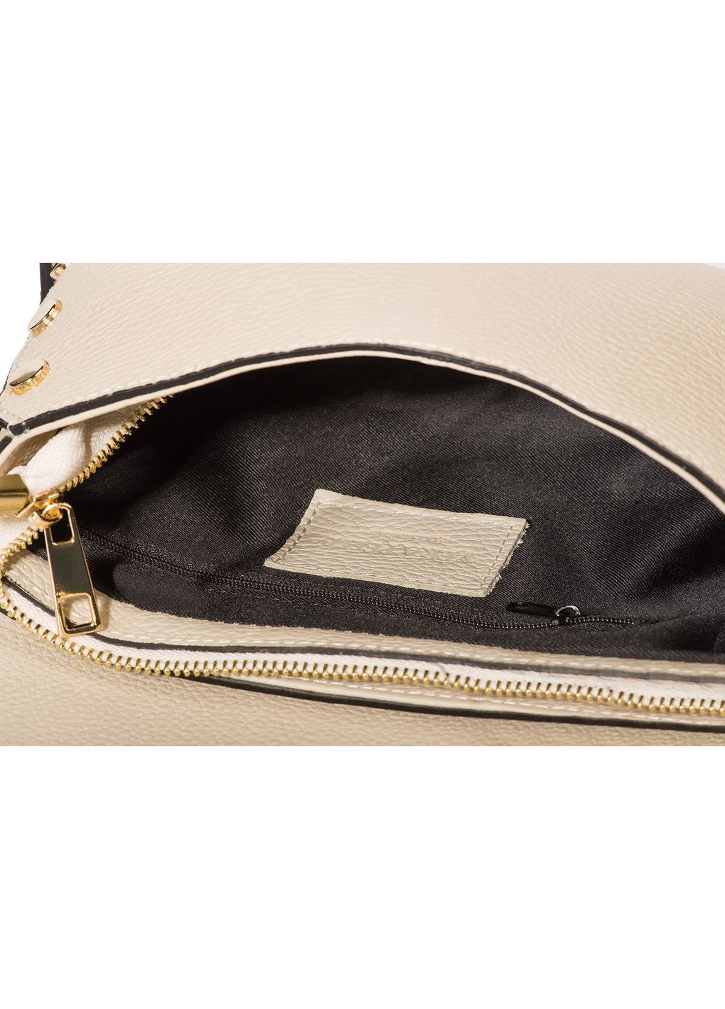 Сумка на плечо женская натуральная бежевая кожа Fior Di Loto (371884263)