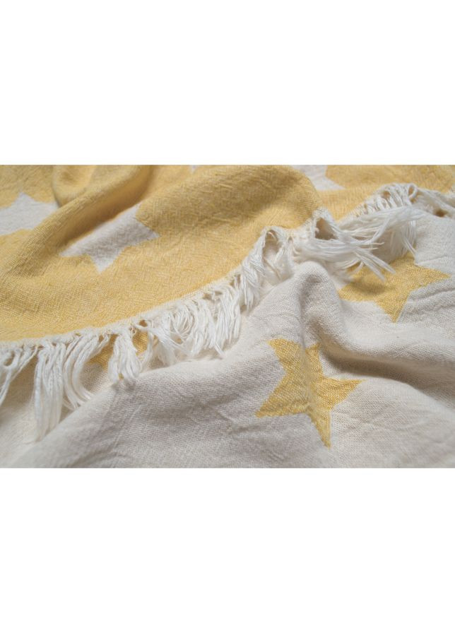 Lotus полотенце home pestemal - star 90*160 saffron жёлтый желтый производство -