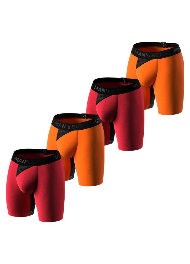 Набор анатомических трусов Black Series, 4шт BTL-004 MAN's SET Long 2.0 Light (366575438)