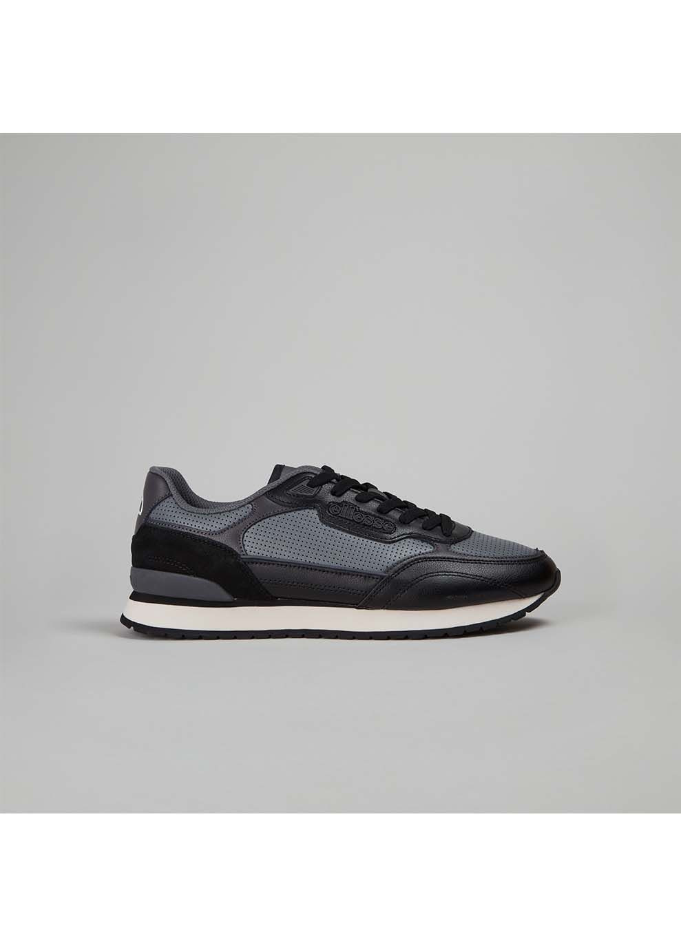 Черные демисезонные мужские кроссовки ls475 runner черный Ellesse