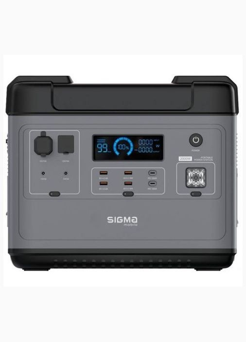 Портативная зарядная станция Sigma Xpower SI625APS 2000W Sigma mobile (279553801)