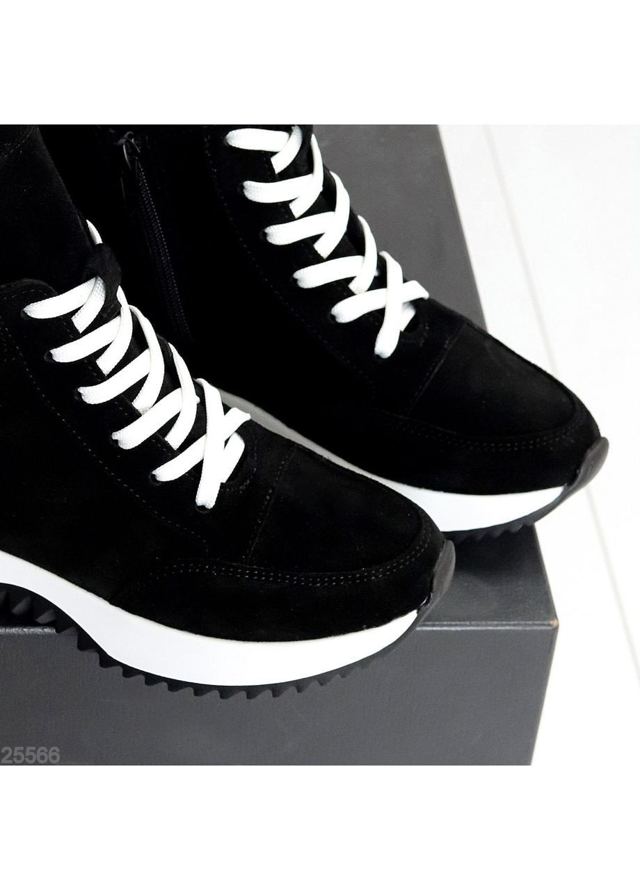 Осенние демисезонные ботинки Helen из натуральной замши