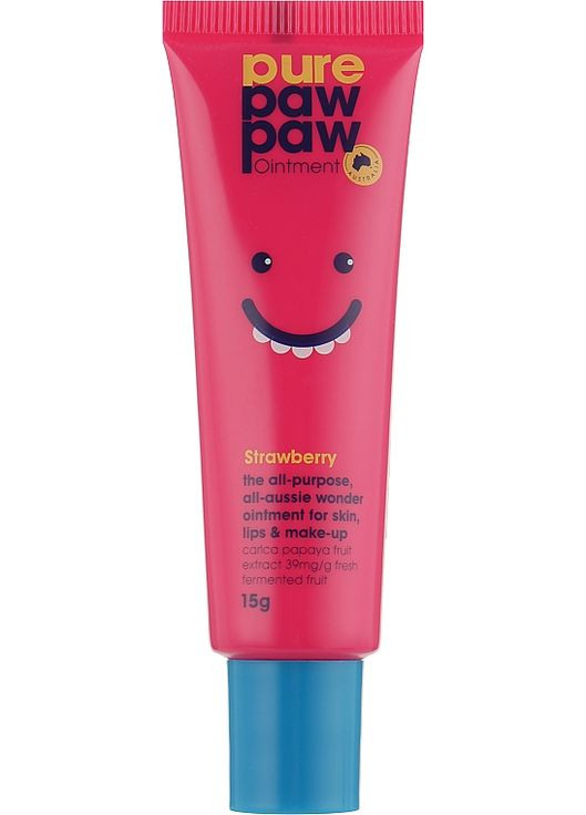 Бальзам для губ "Strawberry" Ointment Strawberry 25g (1002509-72399) PURE PAW PAW (368644041)