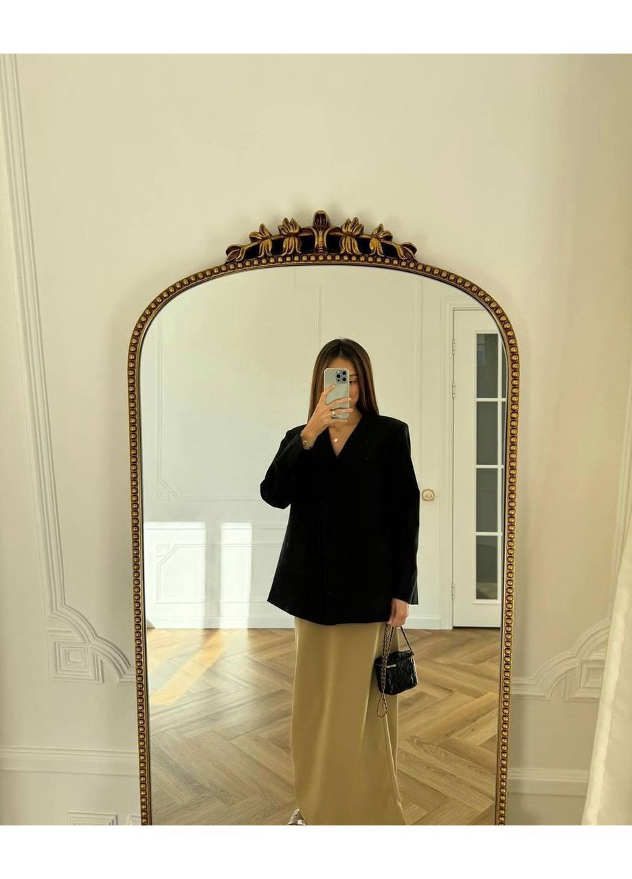 Піджак жіночій класичний на осінь з підкладкою стильний жакет оверсайз No Brand 345 (353849286)