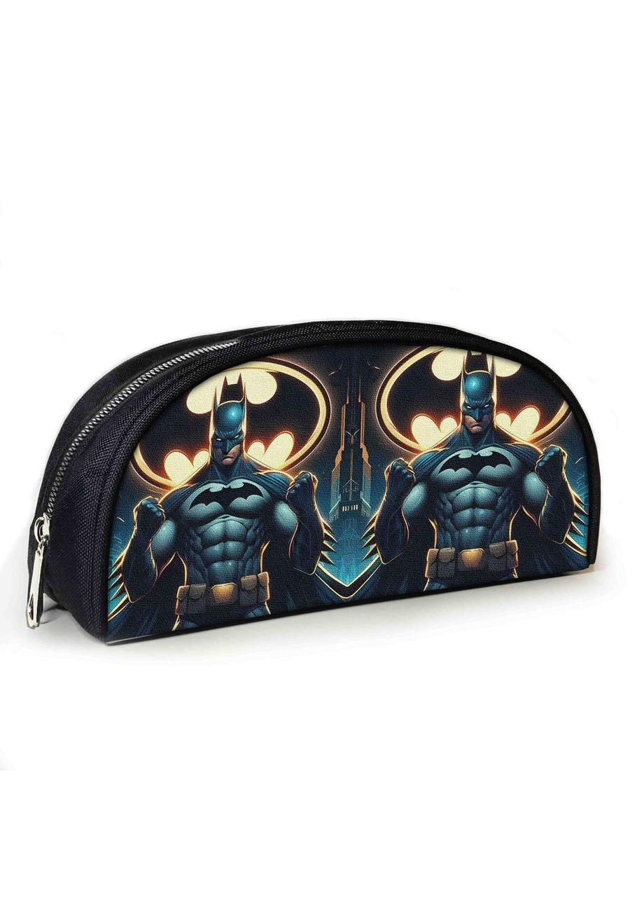 Пенал шкільний Бетмен 23х10х8 см з принтом для хлопчика (3769) No Brand (364118520)