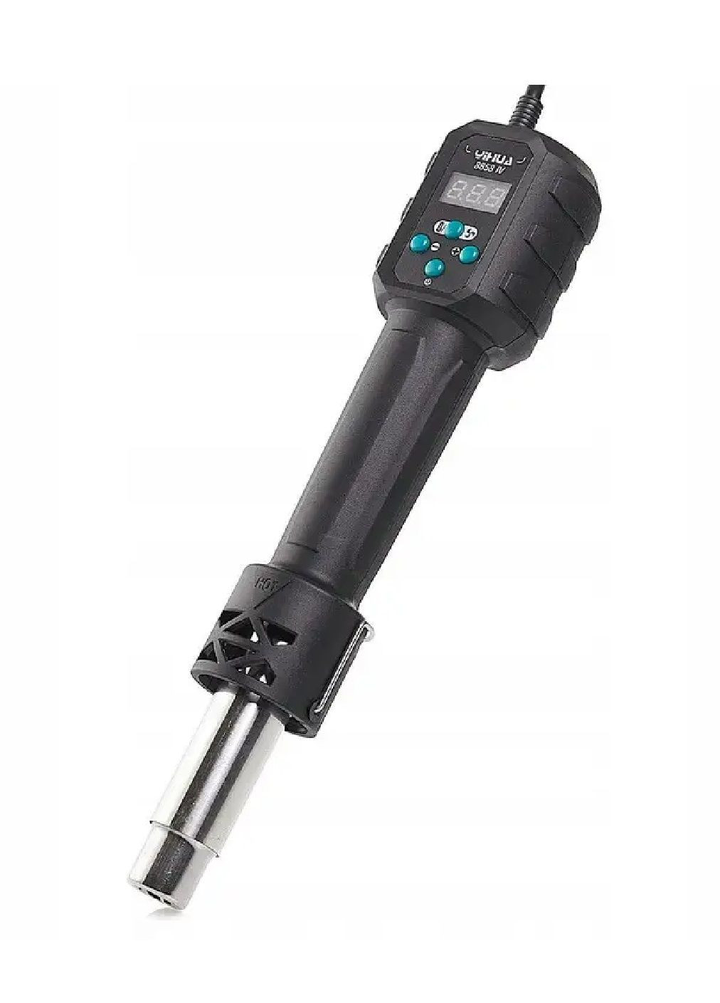 Воздушная паяльная станция термофен с регулировкой температуры дисплеем насадками 3 штуки 500° 700 Вт (481175-Prob) Unbranded (356104217)