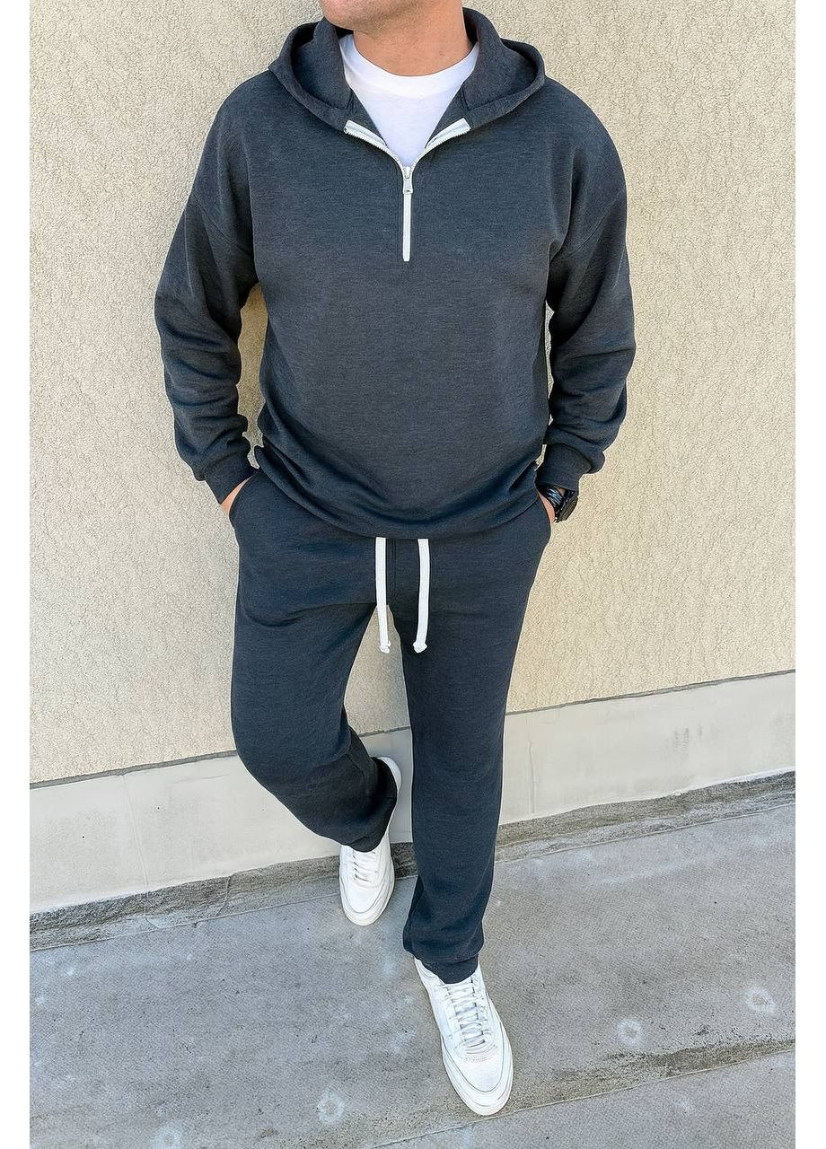Чоловічий спортивний костюм на флісі — ЗАМІРИ В ОПИСІ DK/DL Мода без кордонів (370940679)