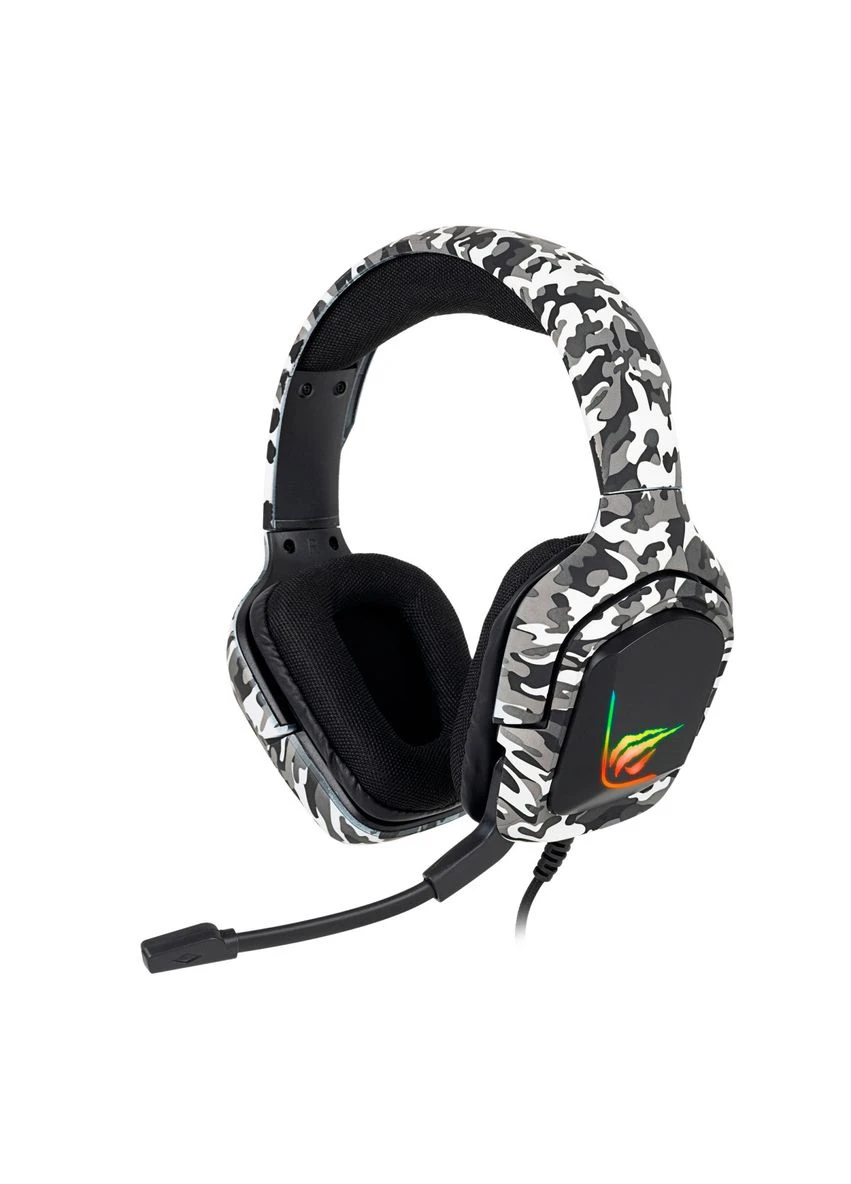 Ігрові навушники з мікрофоном HV-H653d Camouflage Havit (363970247)