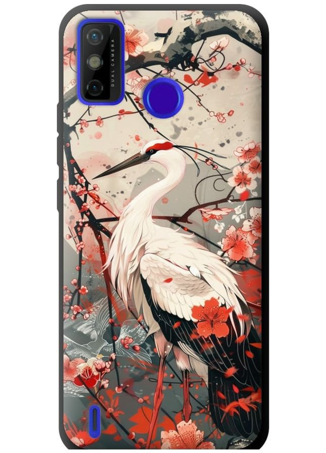 TPU чохол 'Лелека у цвіту сакури' для Endorphone Tecno Spark 6 Go KE5 (291421219)