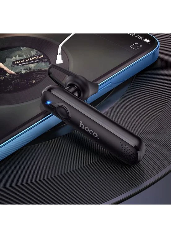 Bluetooth гарнітура business BT headset Black Hoco E63 Diamond (388345404)