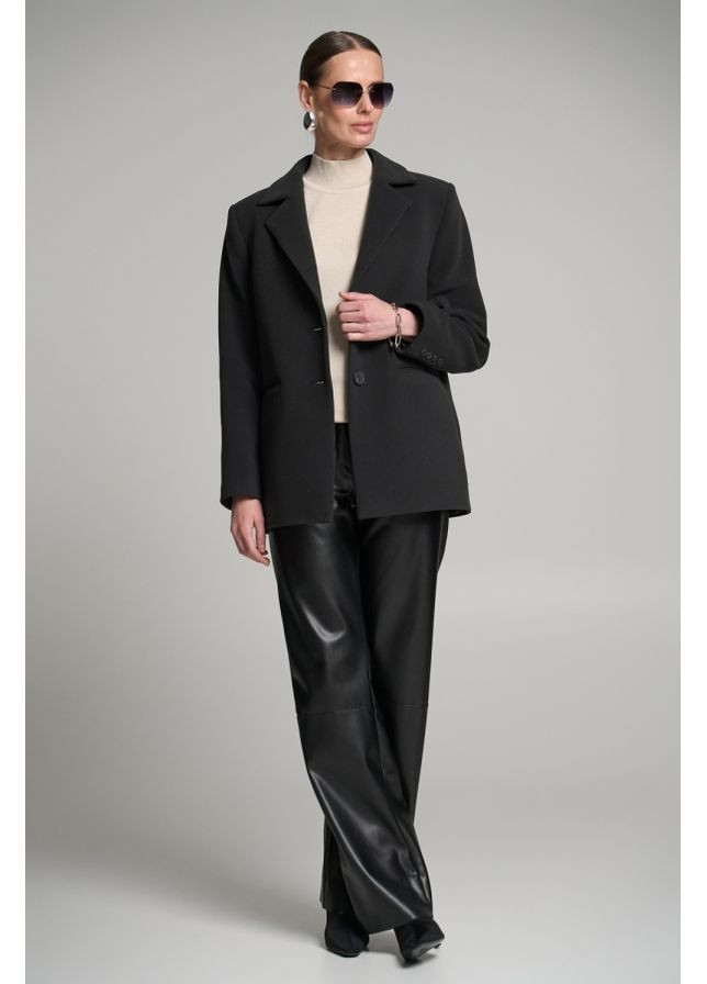 Графитовое Полупальто 0563 Графитовый Triko Bakh