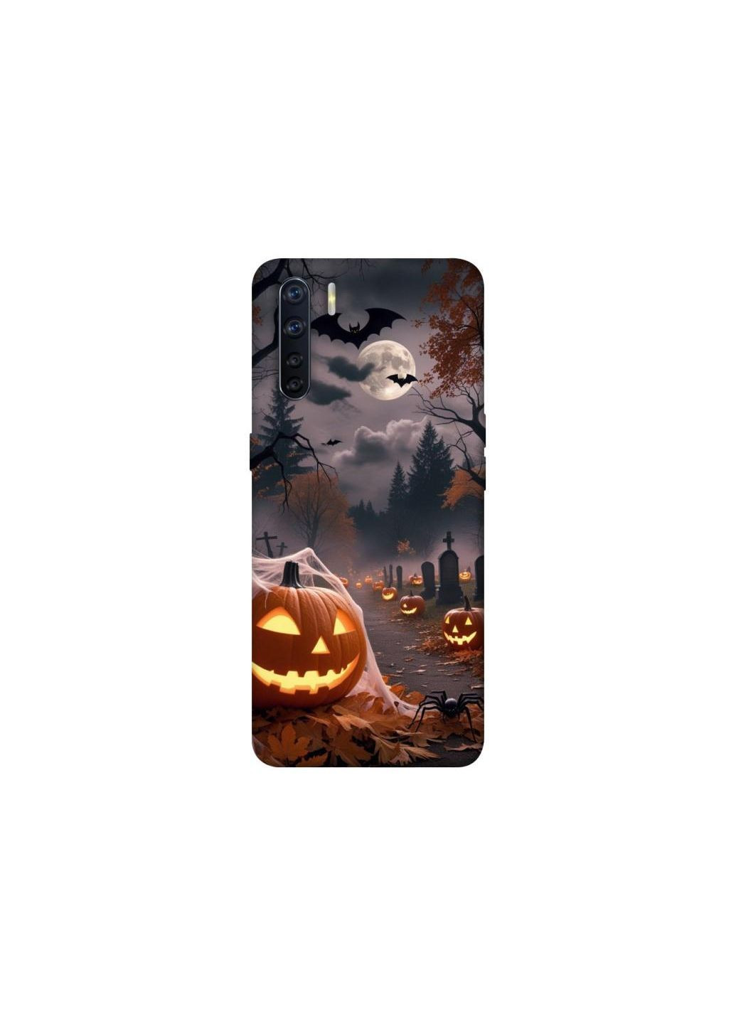 Чехол на Oppo A91 Halloween Frontalka (364314829)