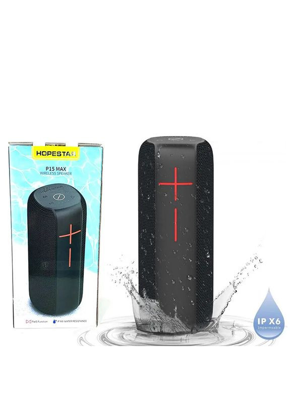 Bluetooth колонка P15 Max- черный Hopestar (367602470)