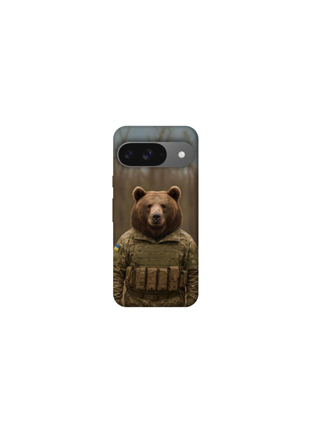 Чехол на Google Pixel 10 Медведь защитник Frontalka (384652989)