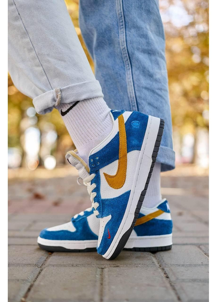 КРОСІВКИ ЖІНОЧІ NIKE SB DUNK KASINA IND. BLUE НАЙК СБ ДАНК No Brand бежеві демісезони (368859850)