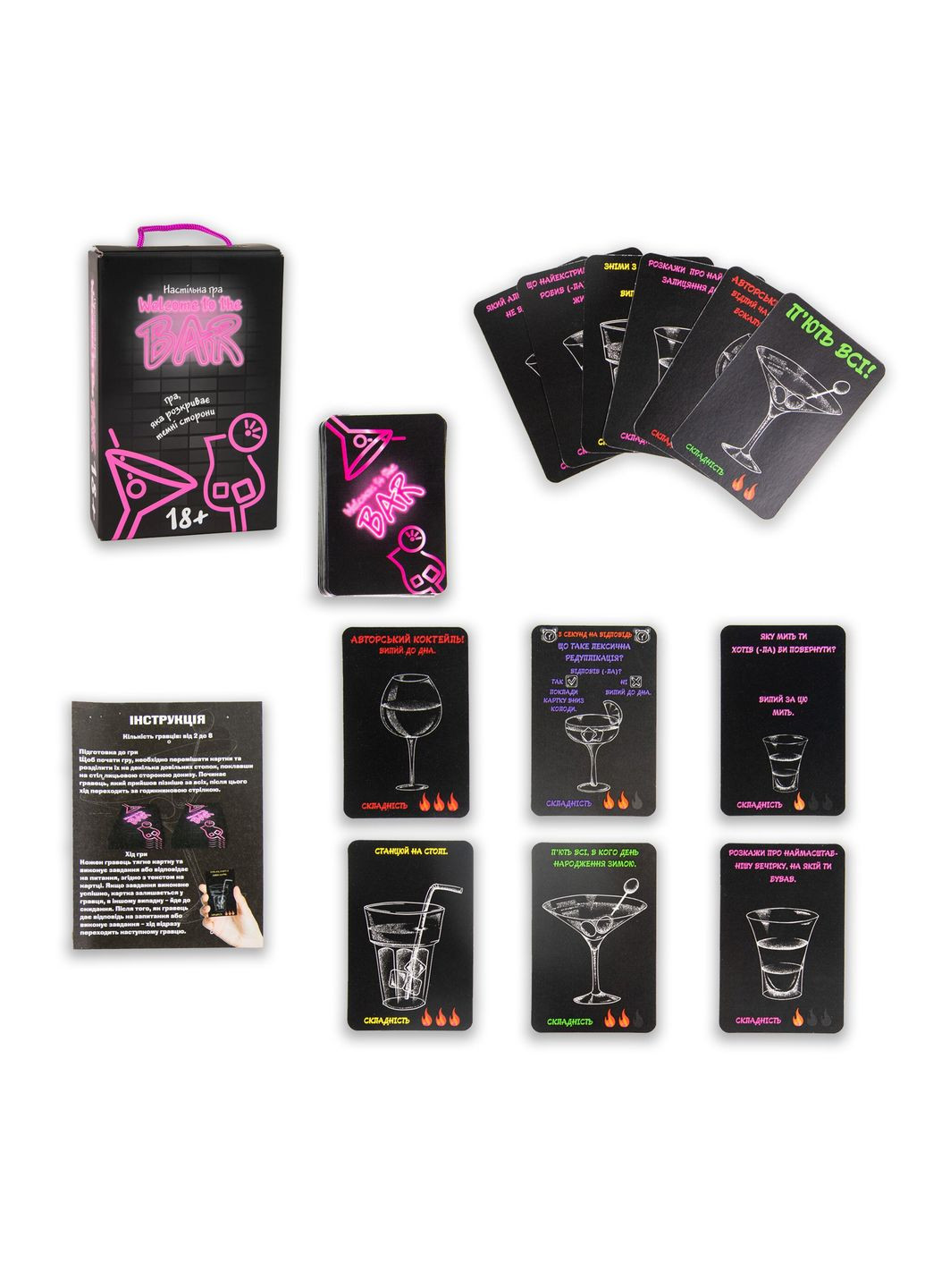 Настільна розважальна гра Welcome to the BAR 18+ 30374 shop (4823113837402) Strateg (315975433)