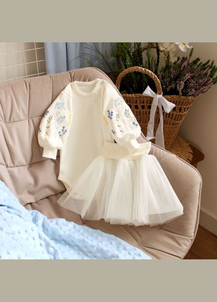 Вишитий боді та спідничка для дівчинки Розмай Ladan (333713650)