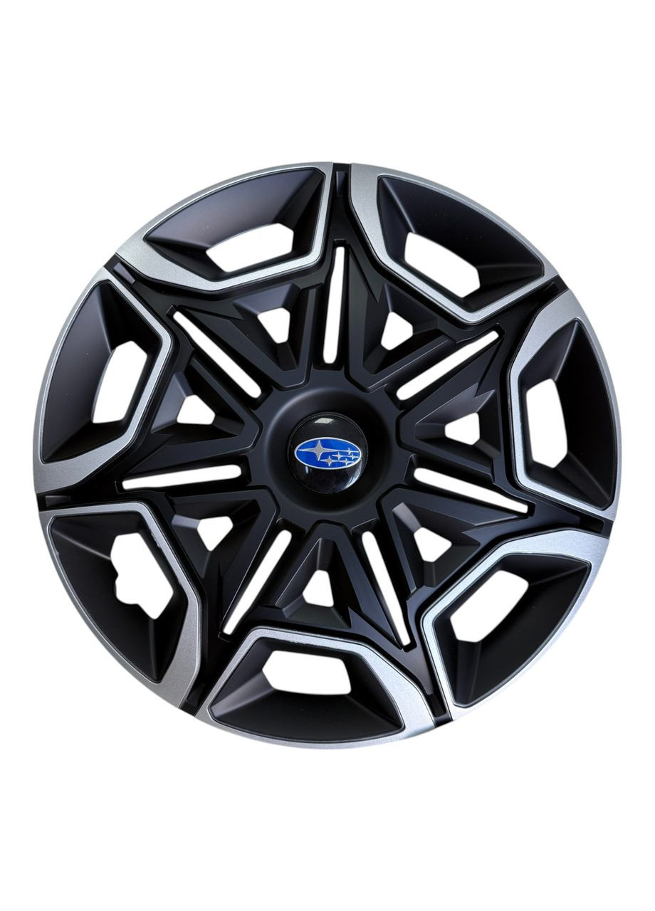 Ковпаки на колеса Varido R16 з логотипом Subaru ковпаки на диски Варідо Р16 з логотипом Субару No Brand (364463788)