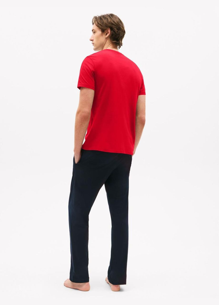 Цветная футболка-набор мужских футболок cotton 3 шт для мужчин Tommy Hilfiger