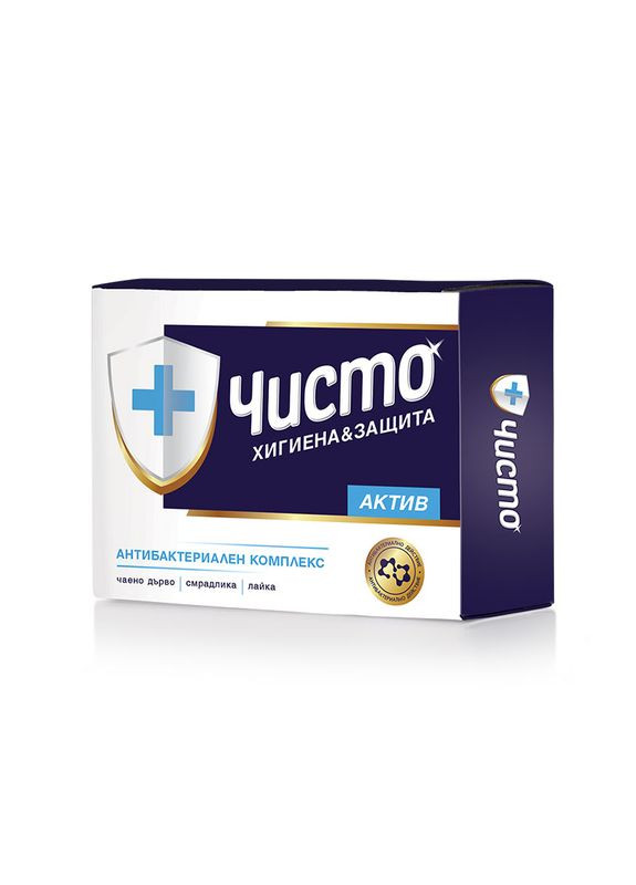 Мило з антибактеріальним комплексом "Актив" Aroma Chisto (302396099)