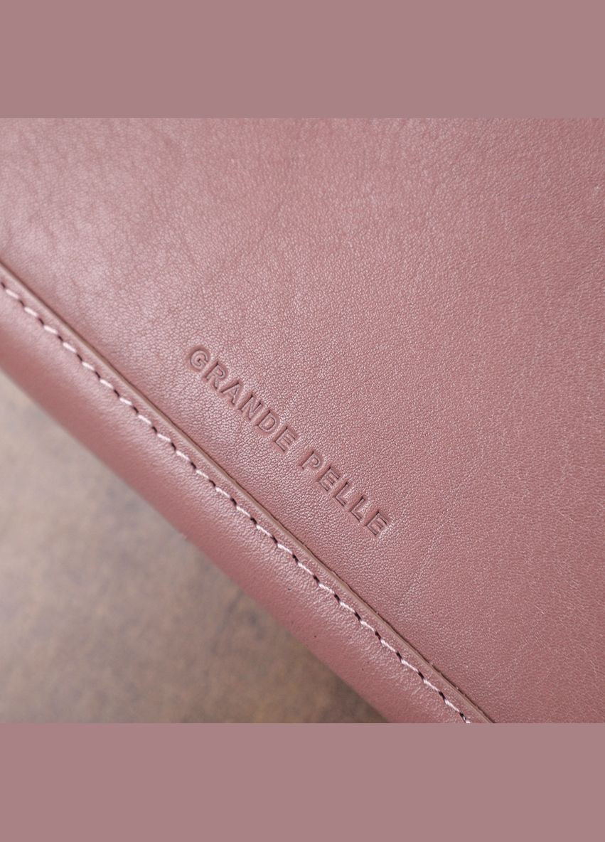 Чудовий шкіряний жіночий гаманець 11577 Grande Pelle (331908314)