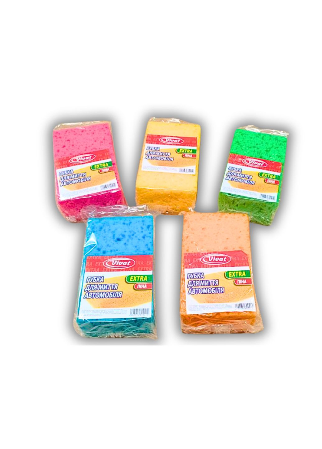 Губка автомобильная поролоновая Экстра пена 18х11х7см FROM FACTORY AVTOP (335397877)