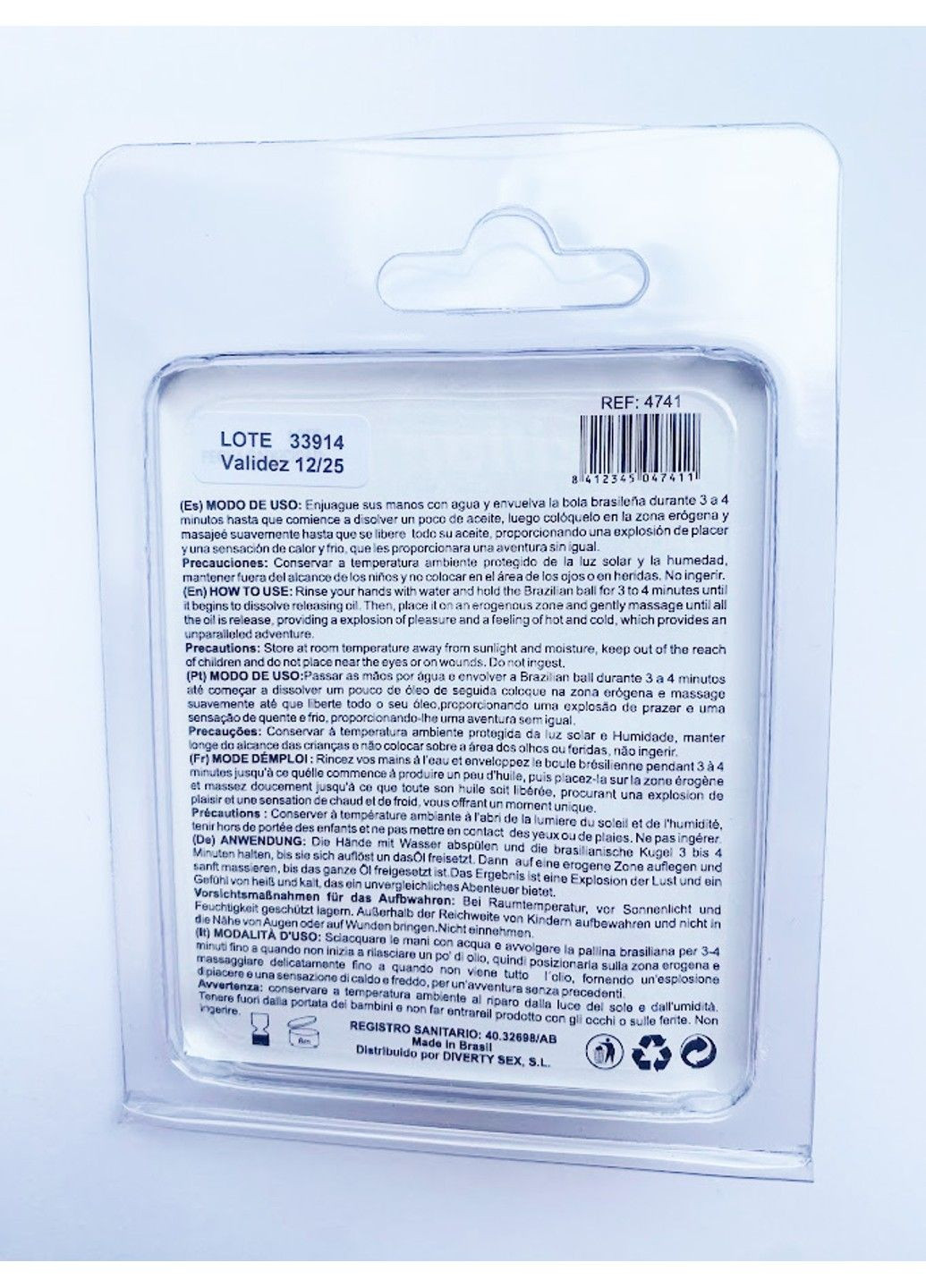 Бразильські масажні кульки SATISFACTION (2 шт) No Brand (323166062)