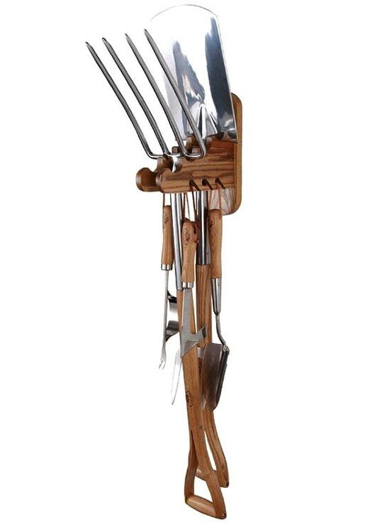 Органайзер для садового інвентарю з дерева Чінау мускат (ОСН-002007) No Brand (328960914)