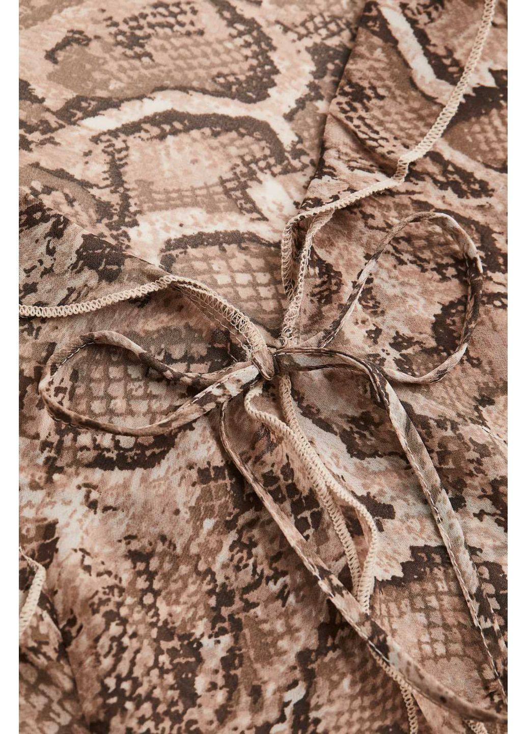 Коричнева блуза H&M