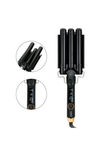 Плойка тройная V-591 для завивки волос, диаметр 25 мм VGR (322426480)