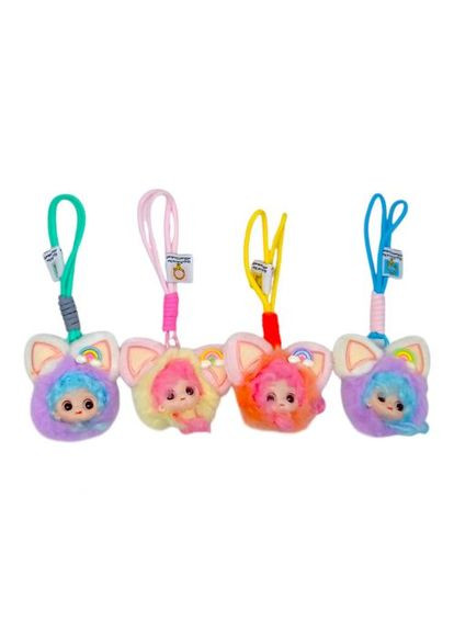 Брелок "Кукла", карабин, шнурок, в пакете, 4 штуки MIC (361425324)