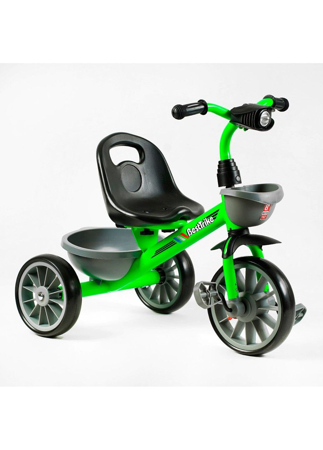 Велосипед трехколесный с 2 корзинами Best Trike (322345514)