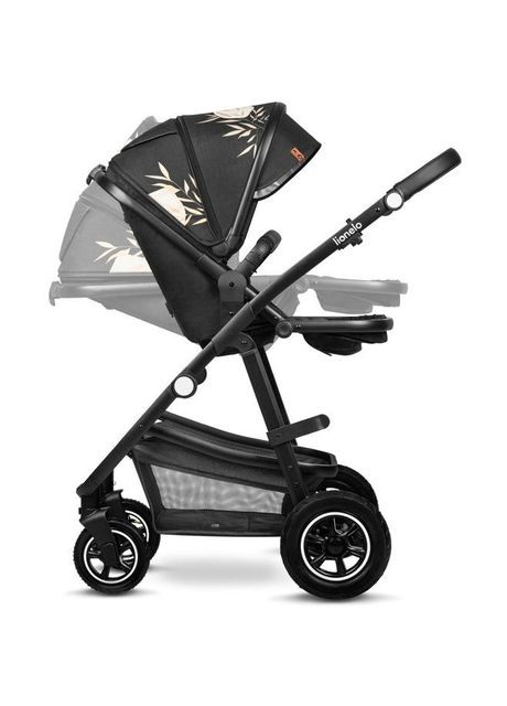Коляска 2 в 1 Amber Dreamin, чорна (LO-AMBER DREAMIN (2in1)) Lionelo LO-AMBER DREAMIN (2in1) (336329611)