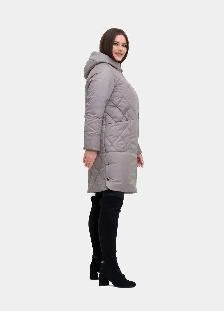 Фисташковая демисезонная женская демисезонная куртка большого размера SK