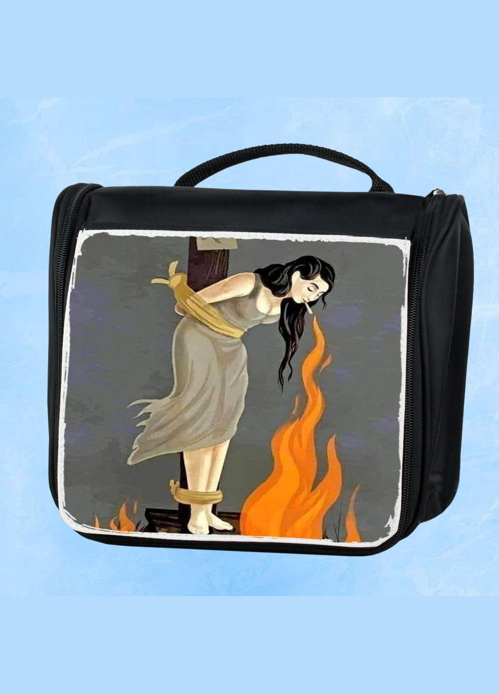 Дорожная сумка - органайзер для косметики несессер Art #272 Черная No Brand (318677005)