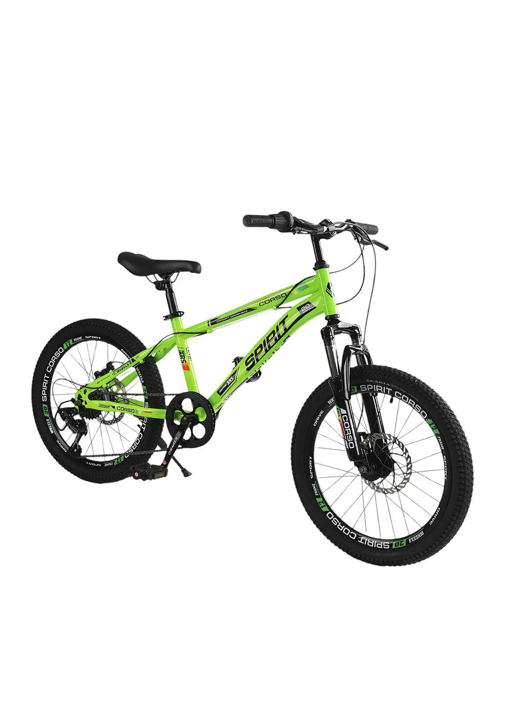 Спортивний велосипед Spirit колір салатовий CB-00275477 Corso (325814077)