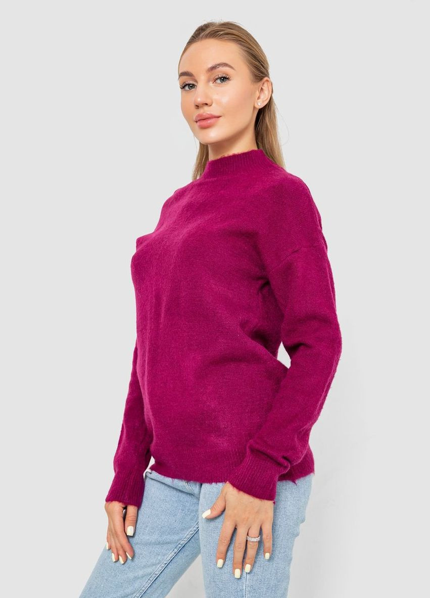 Фуксиновый зимний свитер женский шерстяной,, 244r0390 Ager