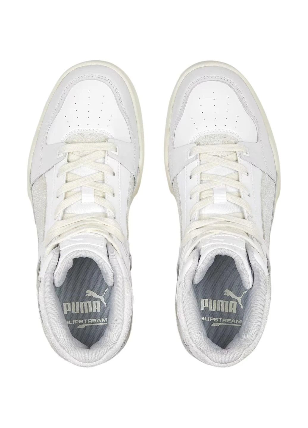 Кроссовки женские бело-кремовые 38984601 Puma SLIPSTREAM THRIFTED HIGH белые (397000350)