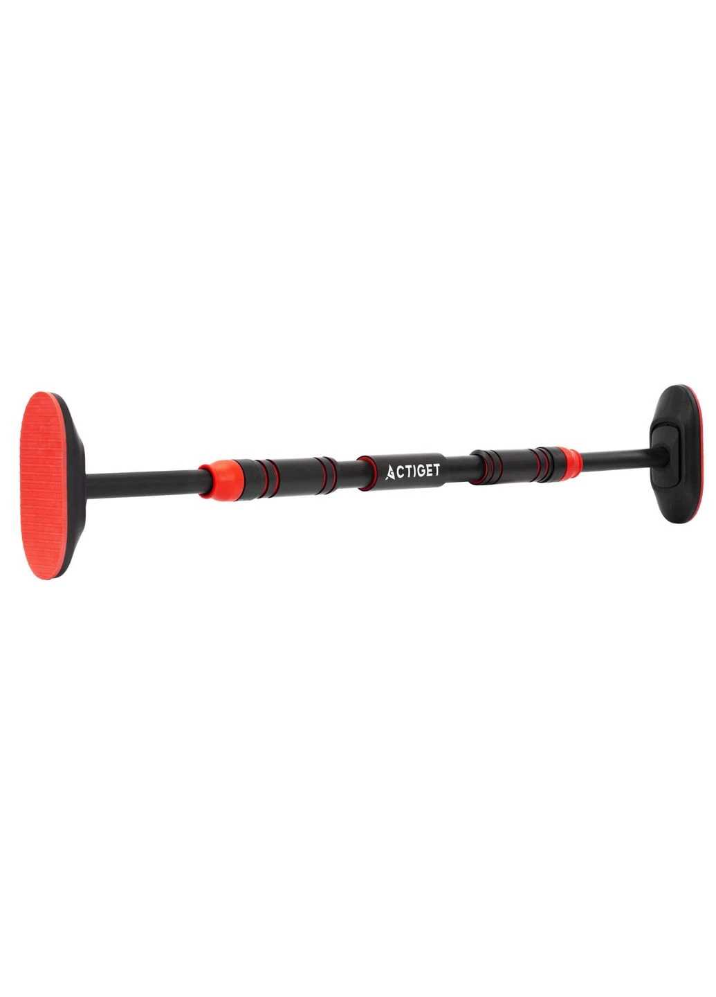 Турник раздвижной 72-105 см Black/Red Actiget ACT0168 (397578273)