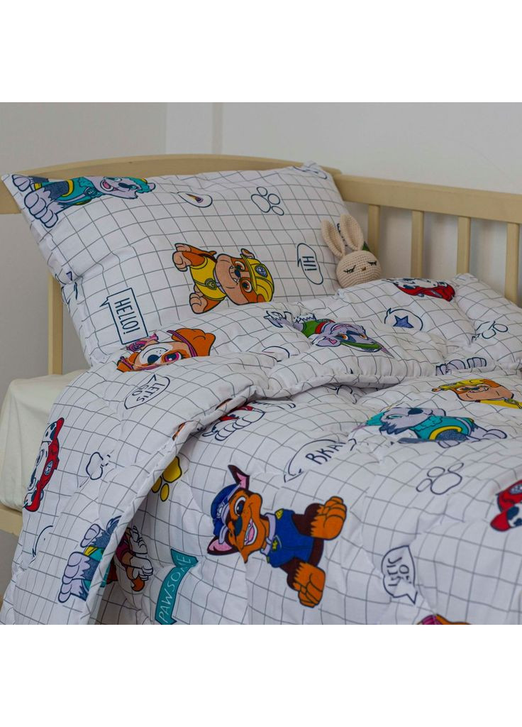 Ковдра дитяча " LITTLE FRIENDS " 105*140 см (250г/м2) (Lucky Dogs FR) ТЕП (363131698)