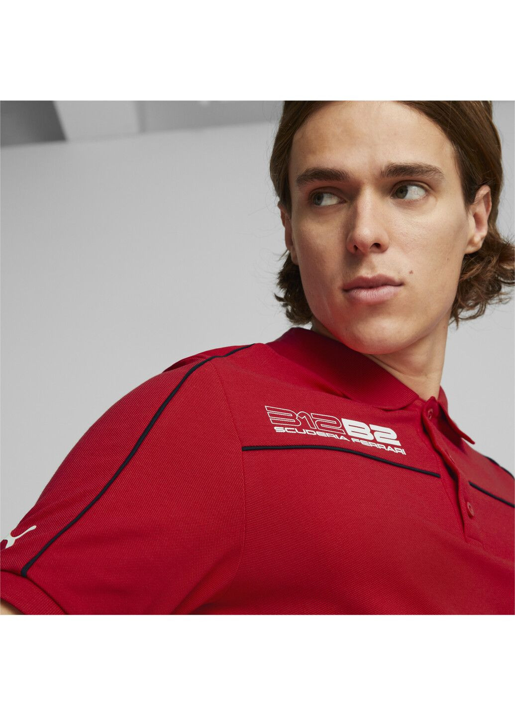 Поло Scuderia Ferrari Race Polo Shirt Men Puma (278230460)
