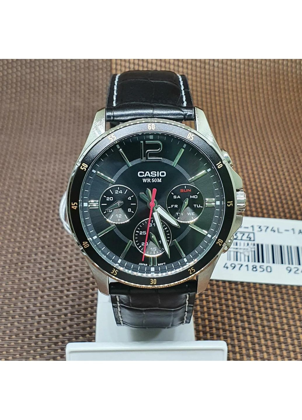 Мужские часы MTP-1374L-1AVDF Casio (350627336)