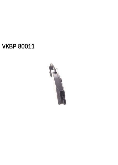 Колодки гальмівні дискові (комплект 4 шт) SKF (369318834)