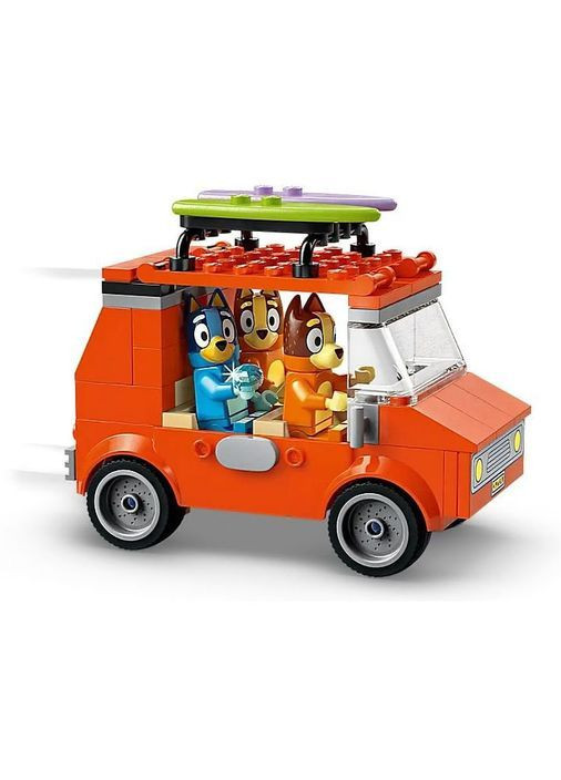Конструктор Bluey Пляж і сімейна поїздка на автомобілі Блуї, 133 деталі () Lego 11202 (369111639)