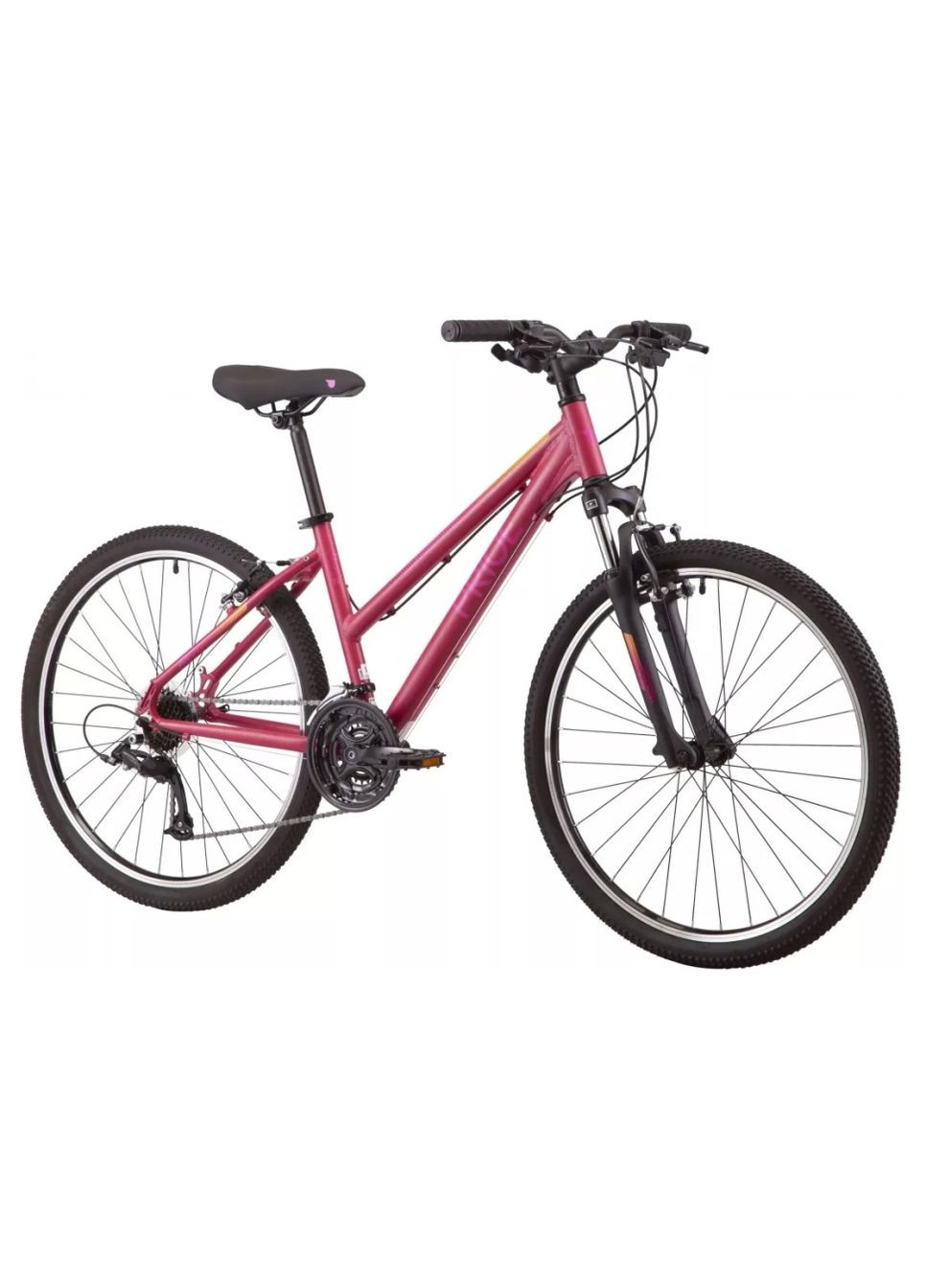 Велосипед 26" STELLA 6.1 рама - M 2023 бордовий (задній і передній перемикачі та манетка - MICROSHIFT) (SKD-85-99) Pride (315033077)