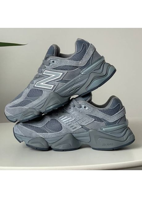Индиго демисезонные кроссовки мужские и женские new balance 9060 vintage indigo | нью беланс 9060 индиго No Brand